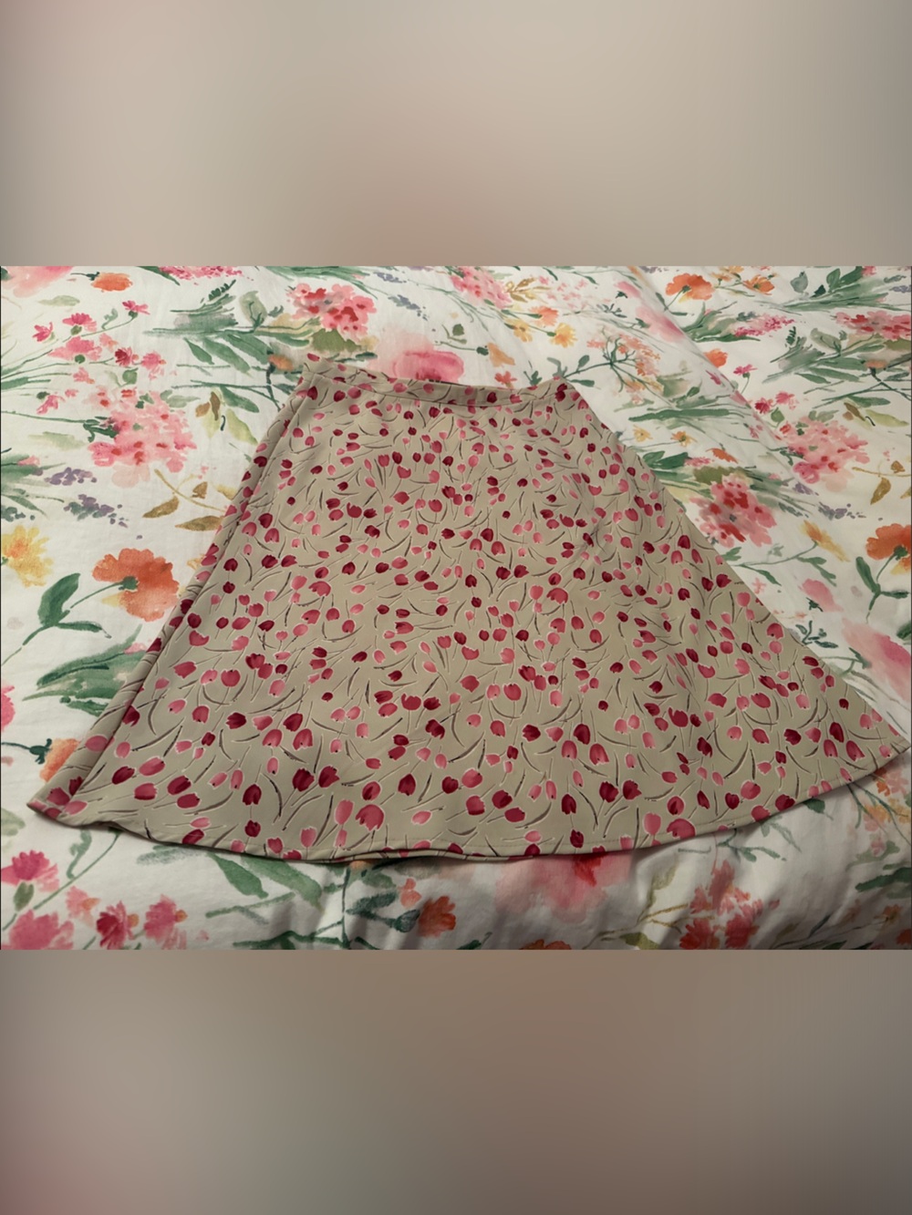 Dress Barn floral skirt size 6